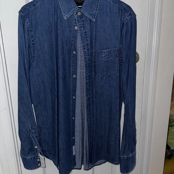 Rag and bone Demin dress shirt - Picture 4 of 4